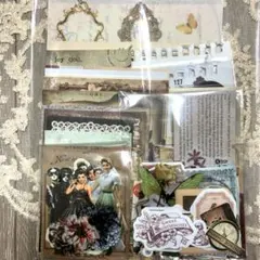 コラージュ素材 ヴィンテージ 230点 おすそ分け まとめ売り