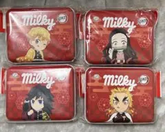 鬼滅の刃 ミルキーキャラクター缶4個セット