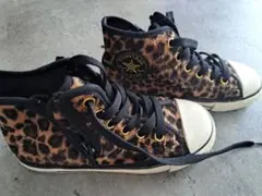コンバース オールスター ヒョウ柄　19㎝