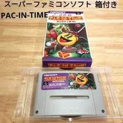 ★PAC-IN-TIMEパックインタイム★スーパーファミコンソフト 箱付き