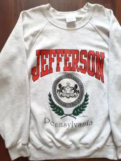 90s USA製 Vintage カレッジロゴ スウェット SANTEE