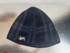 Stussy ニット帽 ビーニー チェック柄のサムネイル