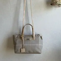 LAUREN チェック柄ショルダーバッグのサムネイル