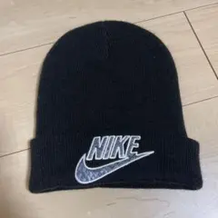 Nike Supreme コラボ ビーニー 黒