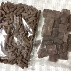 平塚製菓アウトレット　チョコ掛け柿の種＆クランチチョコ(芋けんぴ) 2袋のサムネイル