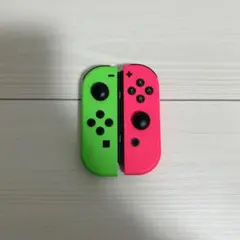 【ジャンク品】Nintendo Switch ジョイコン 緑とピンク