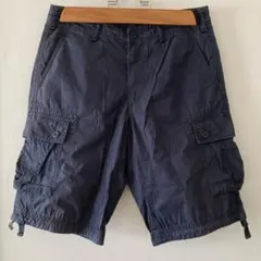 UNIQLO ユニクロ カーゴパンツ ショートパンツ ハーフパンツ ネイビー M