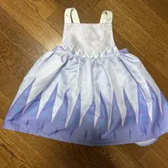 アナ雪　子供ドレスエプロン　キッズ　料理　おままごと