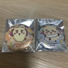 ちいかわパーク　ホログラム缶バッジ　シーサー　ラッコ