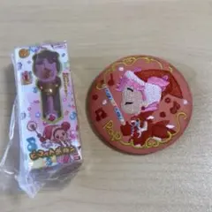 おジャ魔女どれみ　刺繍缶バッジ　ミニチュアパッケージコレクション　新品未使用
