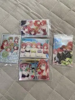 五等分の花嫁　ウエハース 中野一花　中野二乃　中野三玖　中野四葉　中野五月