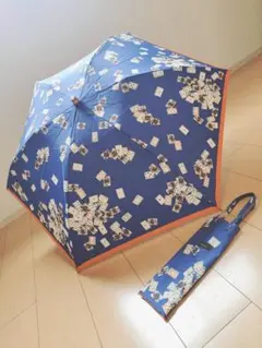 manipuri マニプリ 折りたたみ傘 黄色 トランプ柄 晴雨兼用 - メルカリ
