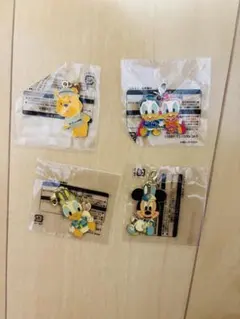 ディズニー　チャーム　4点セット　まとめ売り