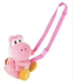 【1回使用】ピンクヨッシーusj ショルダーストラップ付きハンドウォーマー