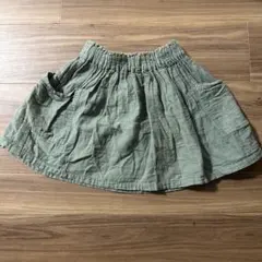 BONTON オリーブグリーン コットン スカート