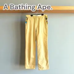8700□A Bathing Ape. A ベージュパンツ L bc11ytのサムネイル