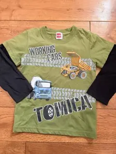トミカ 長袖Tシャツ　 110cm