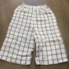 organic zoo 4-5y チェックパンツ