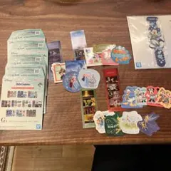 ディズニー 一番くじ ステッカー ラバーバンド セットのサムネイル