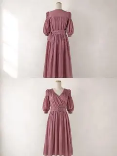 美品✨herlipto Airy Volume Sleeve Dress - メルカリ