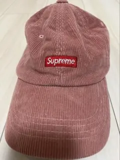 supreme キャップ　コーデュロイ