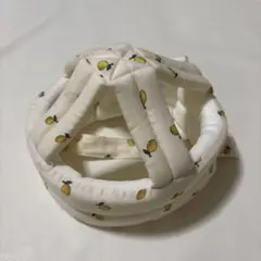 【試着のみ】kerätä ベビー用ヘッドガード レモン柄