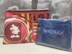 ディズニーアンバサダーホテル　ポーチ　エコバッグ　ミッキーマウスルーム