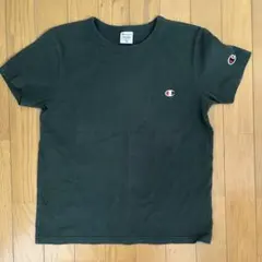Champion チャンピオン 半袖 Tシャツ ダークグリーン　150㎝