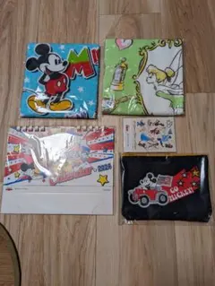 最終値下げ【新品】ディズニー タオル カレンダー ポーチ セット