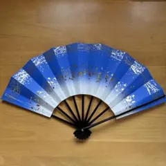 舞扇子 赤・紺 ホログラム 桜柄 日本舞踊 - メルカリ