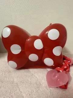 ディズニーリゾート　ミニーちゃんリボン型ポップコーンバケット