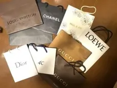 【美品】ブランドショッピングバッグ9点セット
