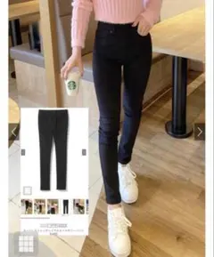 スーパーストレッチハイウエストスキニーパンツ[cu32]