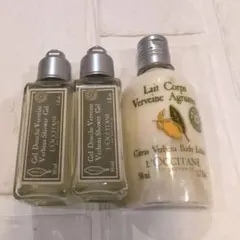 ロクシタン　ボディシャンプー２本　ボディローション1本