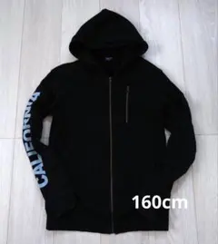 GLAZOS フード付きパーカー 160cm 黒