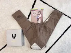 エアリコ プレミアム 抱っこ紐 サイズ0 グレイッシュブラウン 美品 