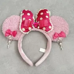 ディズニー ミニー カチューシャ ピンク イヤリング 平成ギャル 制服ディズニー