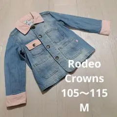 ロデオクラウンズ デニムジャケット 刺繍