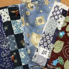 ハギレ　はぎれ生地まとめ売り　パッチワーク布詰め合わせセット