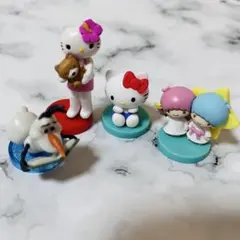 チョコエッグ サンリオ ディズニー ミニフィギュア 4種 セット