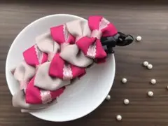 オーダー リボンいっぱいバナナクリップ