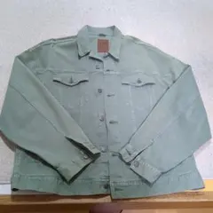 GAP Ｇジャン グリーンXL 美品