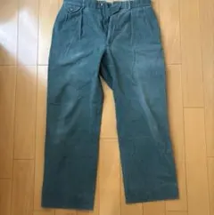 Polo by Ralph Lauren 2タック パンツ ストレート グリーン