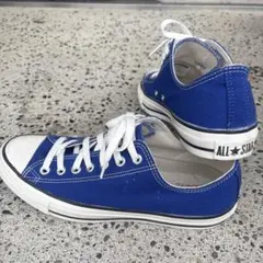 CONVERSE ALL STAR 青 スニーカー　サイズ27