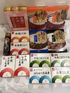 柿安本店 カレー・しぐれ煮など 計14点のサムネイル