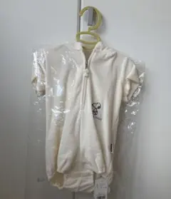 【新品未使用】【タグ付き】ジェラートピケ　スヌーピー　ロンパース　80〜90