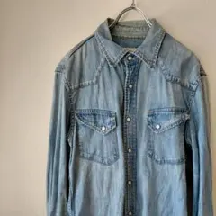 レミレリーフ　REMI RELIEF デニムシャツ ウエスタンシャツ デニム