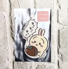 ちいかわ スマホに貼れるサイズのクリアステッカー うさぎ ステッカー