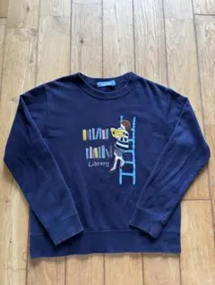 新品　タグ付き　ファミリア トレーナー　130cm ネイビー　ファミちゃん 新品 タグ付き ファミリア トレーナー 130cm ネイビー ファミ