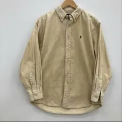 ポロ・ラルフ・ローレン 長袖シャツ ベージュ